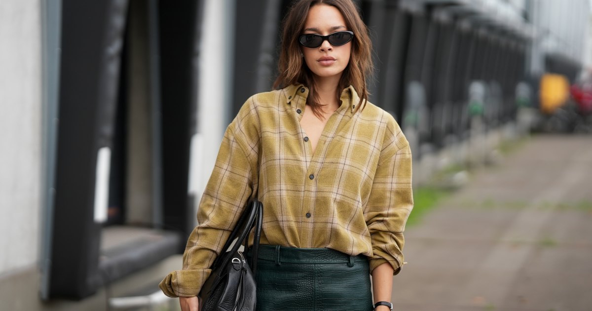 Skip the Basic Cardigan — All the Cool Girls Will Be Wearing This Luxe-Looking Shirt Style Come Fall Skip the Basic Cardigan — All the Cool Girls Will Be Wearing This Luxe-Looking Shirt Style Come Fall