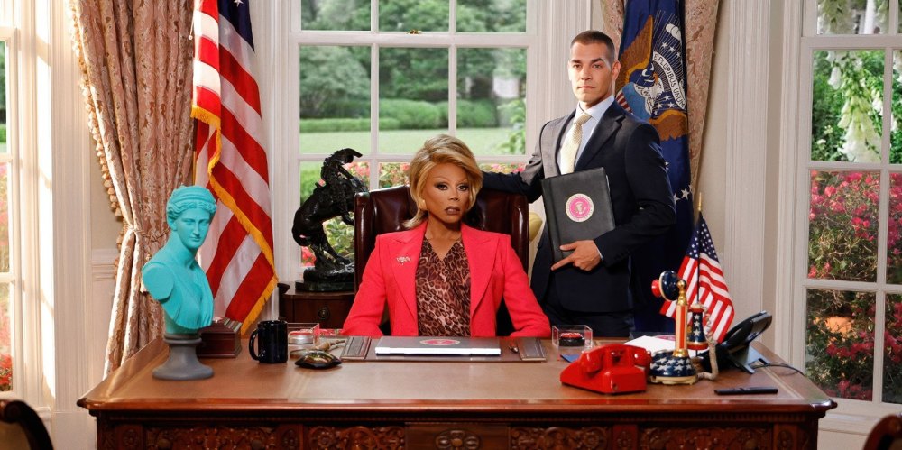 RuPaul and Matt Rogers in Stop! That! Train!