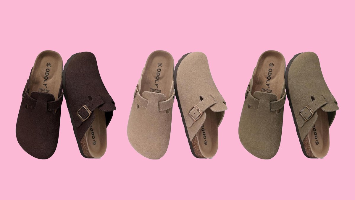 Suede Clogs