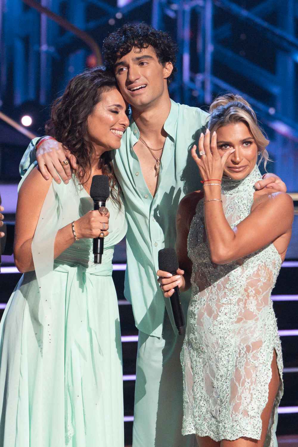 Bahar Soomekh, Ezra Frech and Daniella Karagach