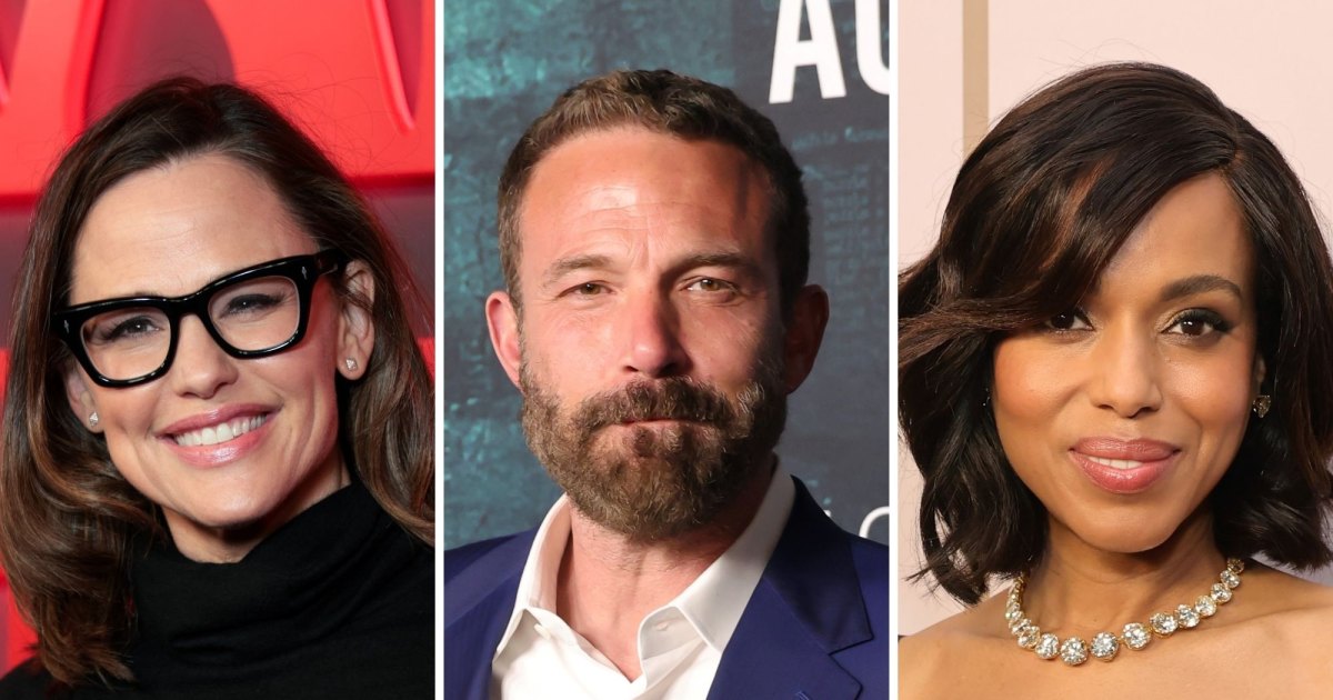😲 Ben Affleck just spilled the tea comparing his ex Jennifer Garner to his costar Kerry Washington! He's calling them "twin spirits"?! We NEED to know more about this unexpected connection!