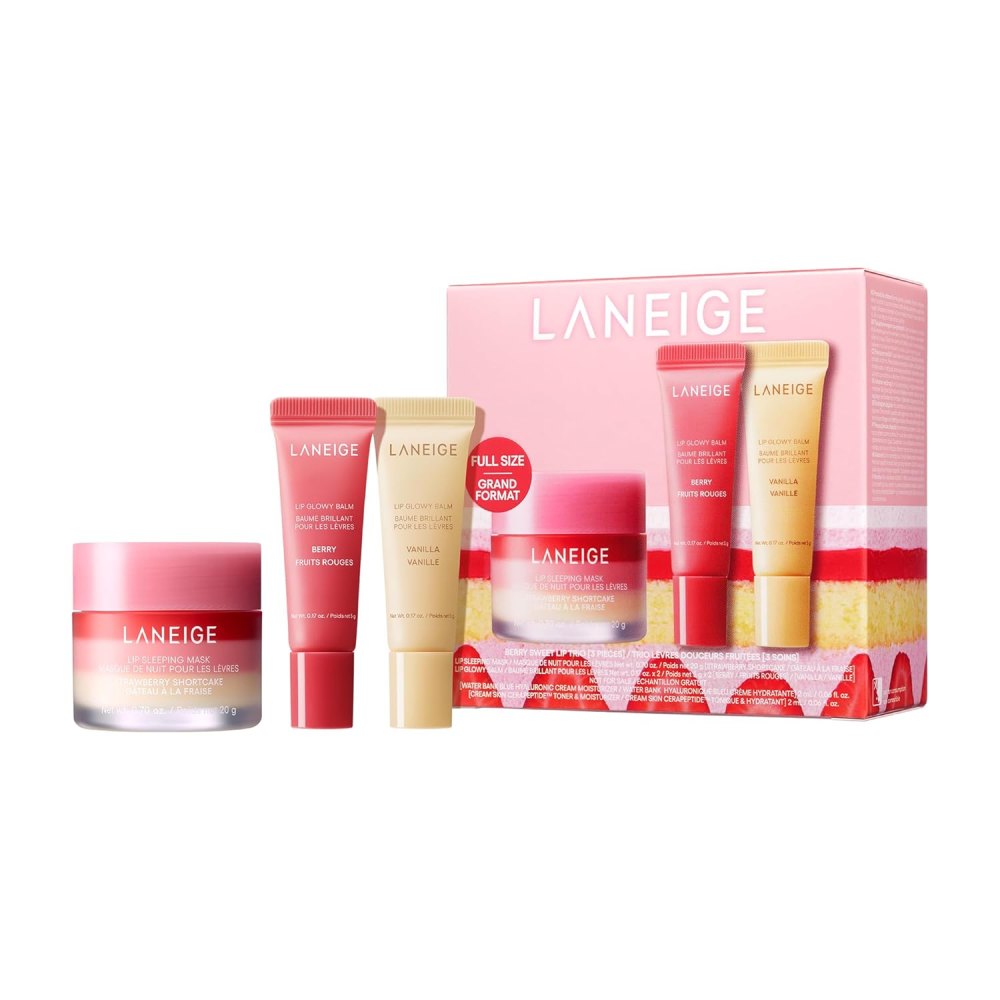 Laneige Berry Sweet Lip Trio Sleeping Mask