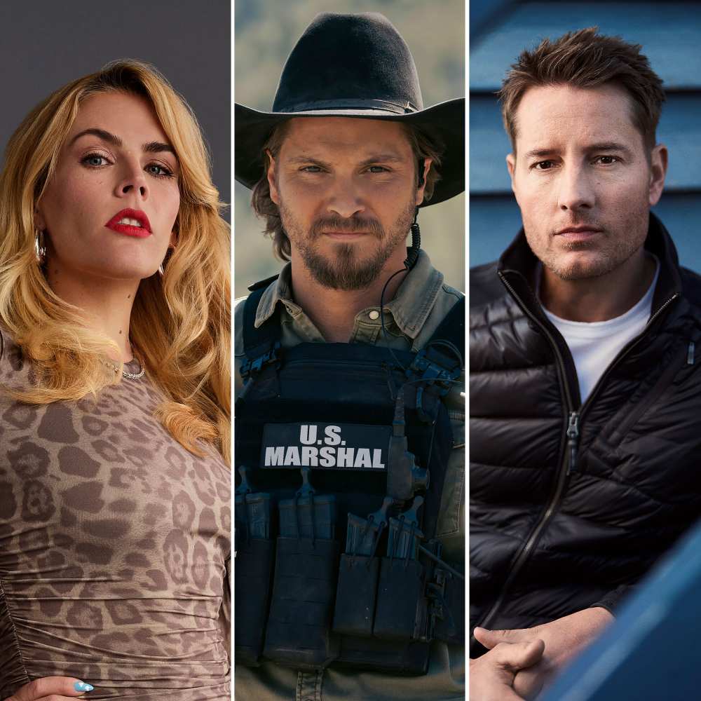 CBS New Show Cupertino Replacing Marshals and Tracker in Surprise Schedule Change Busy Phillips Luke Grimes Justin Hartley