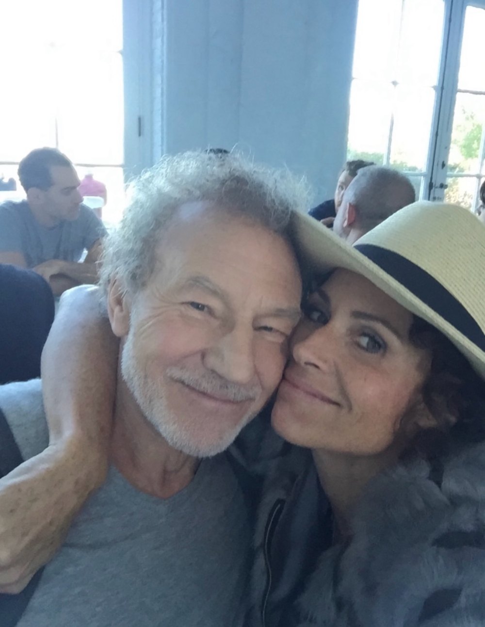 Celebrities Pay Tribute to Patrick Stewart Minnie Driver
