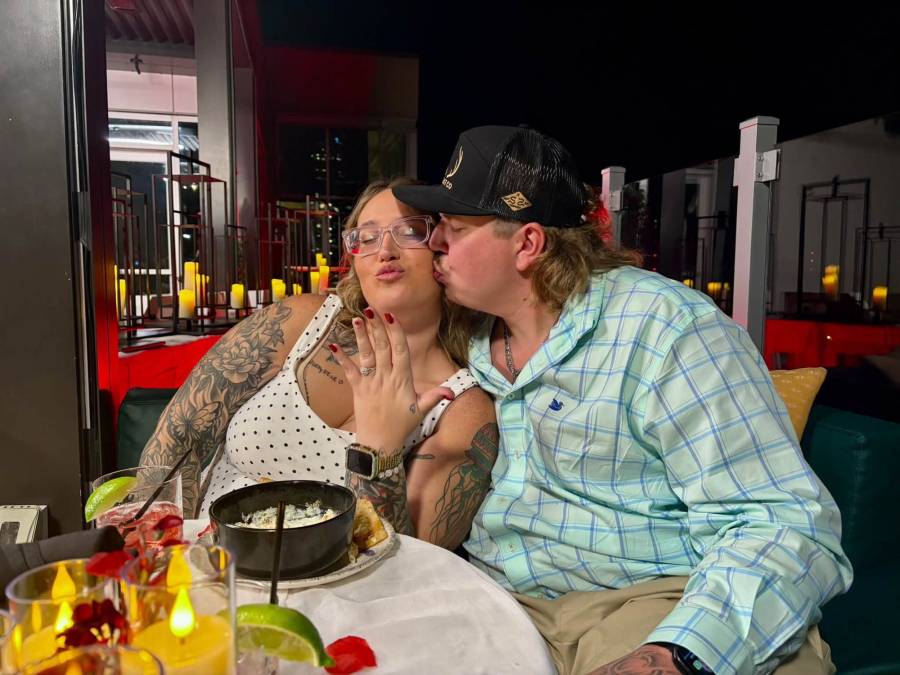 Celebrity Engagements of 2026 Lauryn Pumpkin and Fiance