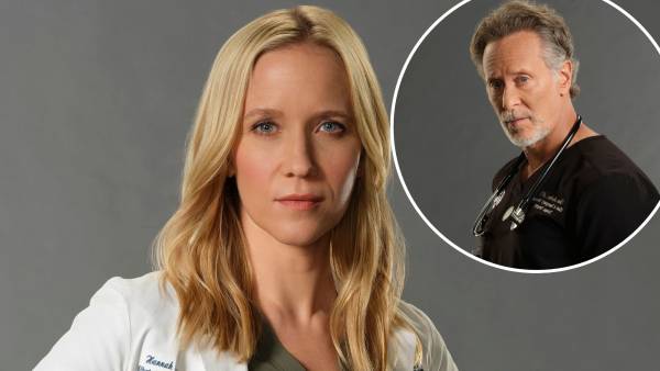 Chicago Med Jessy Schram Teases Hannah and Archers Coparenting Dynamic Theres a Deep Appreciation