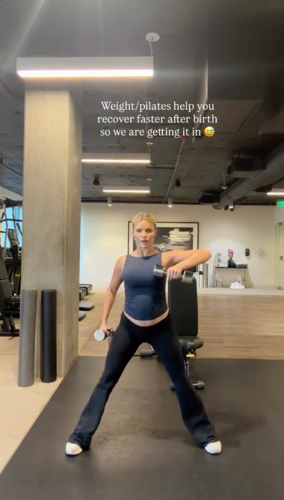 DWTS Pregnant Witney Carson Shares Secret to Recovering Faster After Birth DWTS Pregnant Witney Carson Shares Secret to Recovering Faster After Birth