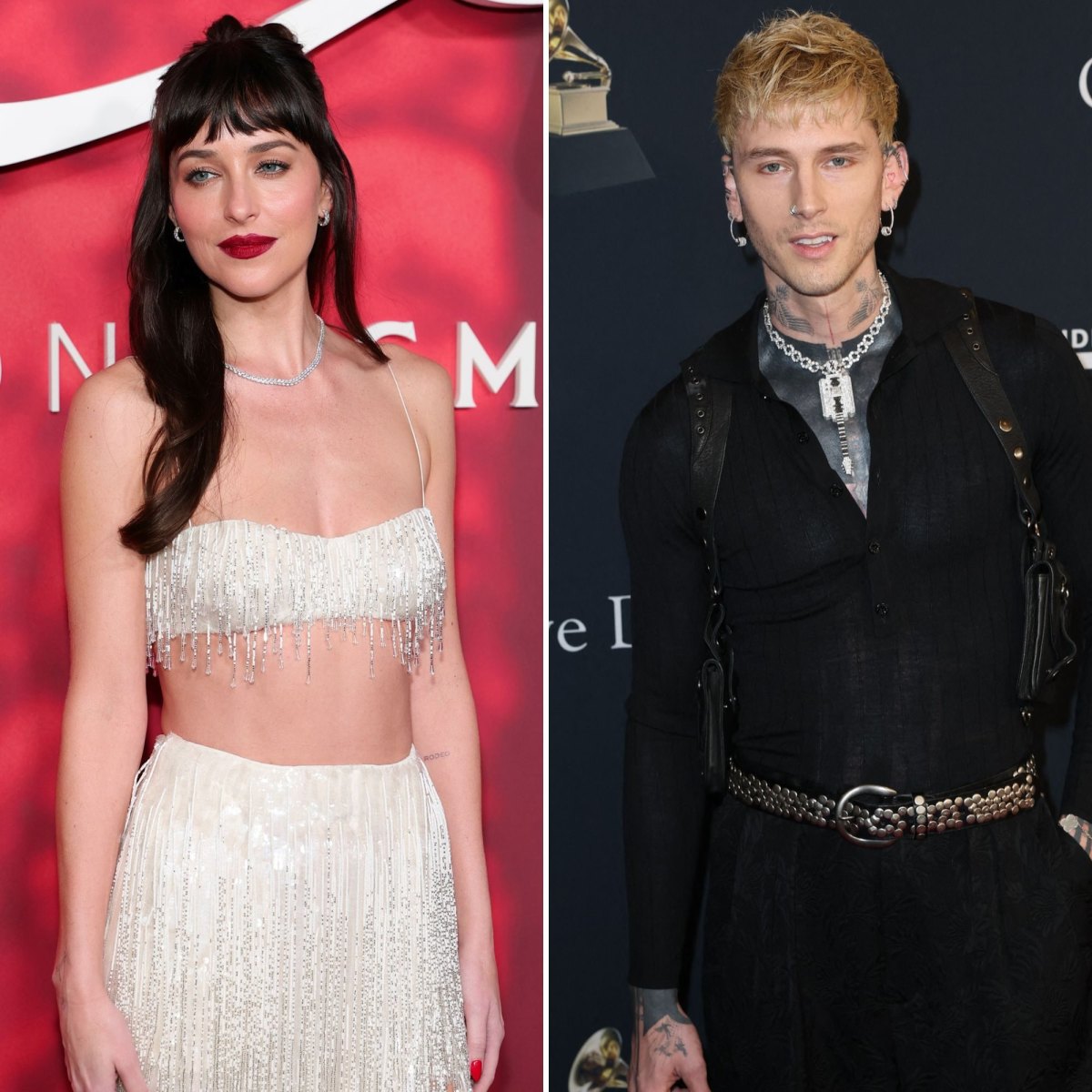 Dakota Johnson Spotted With MGK on Night Out at LA Speakeasy Amid Romance Rumors