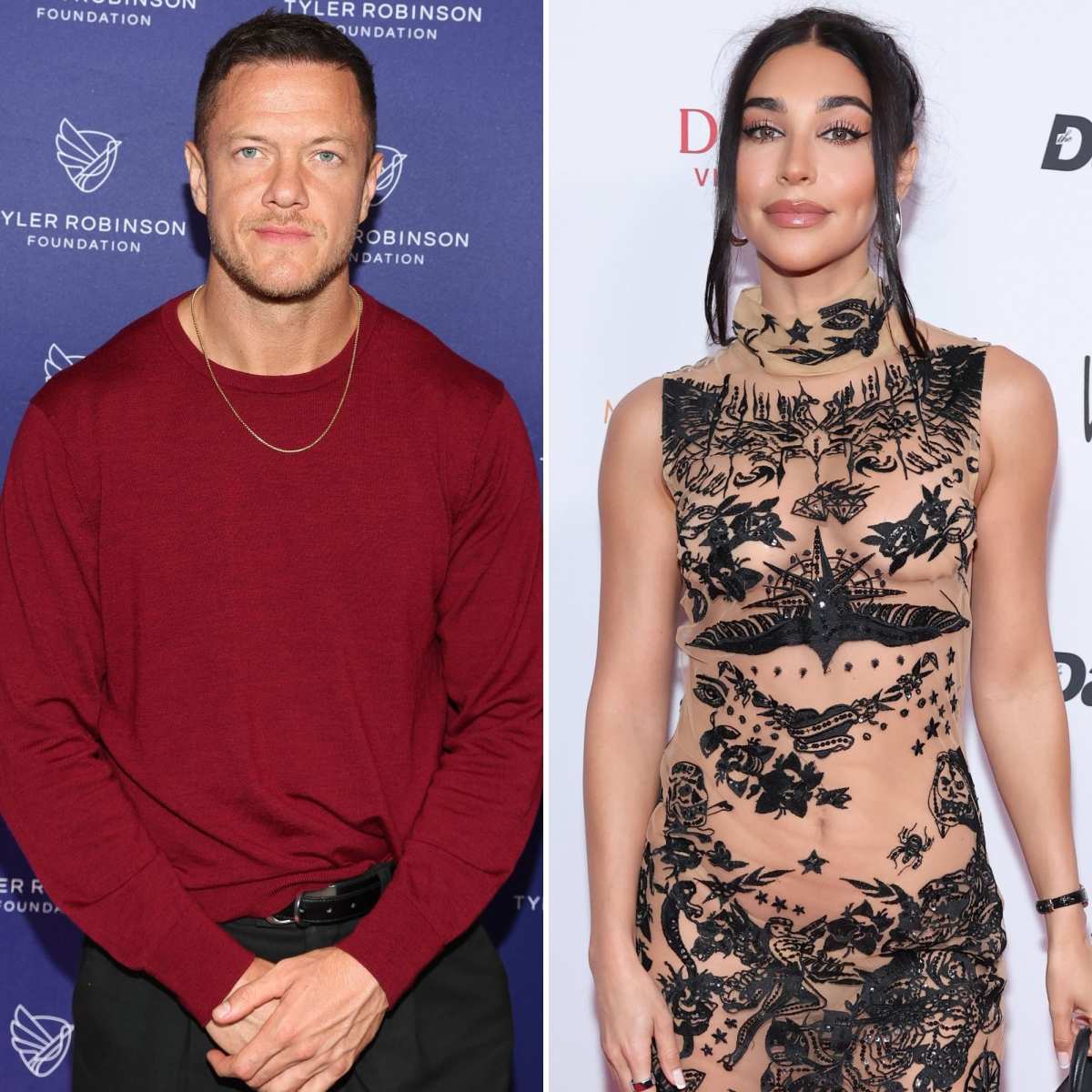 Dan Reynolds Attends Miley Cyrus Concert Alongside Chantel Jeffries After Minka Kelly Split