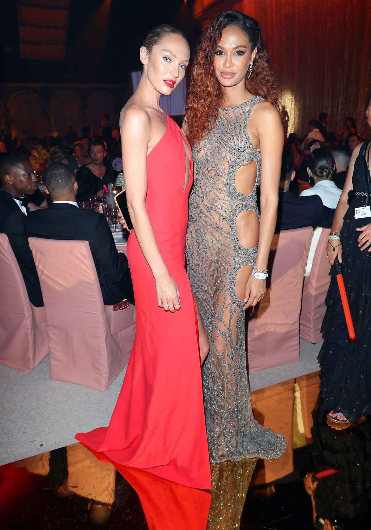 Feature Candice Swanepoel Rep Addresses Rumored Rift With Joan Smalls Amid Tom Brady Romance