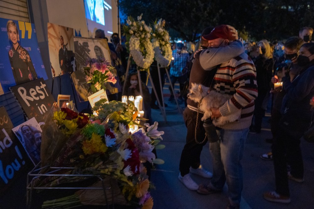Halyna Hutchins candlelight vigil
