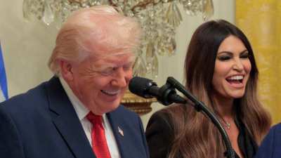 President Donald Trump Says Don Jrs Ex-Fiancee Kimberly Guilfoyle Wasnt Family After Resignation