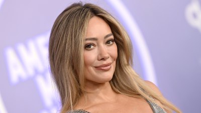 Hilary Duff attends the 52nd American Music Awards at MGM Grand Garden Arena on May 25, 2026 in Las Vegas, Nevada.