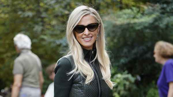 Nicky Hilton is seen outside Hermès show during Day Six of Paris Fashion Week - Womenswear Spring/Summer 2027 on October 3, 2026 in Paris, France.