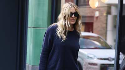 Sienna Miller seen wearing Dune London on October 16, 2026 in London, England.