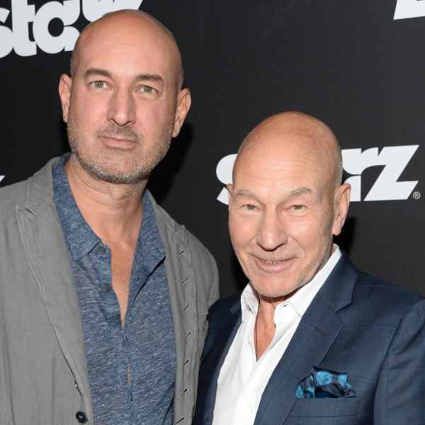 Patrick Stewart's Son Daniel Reacts to Dad's Death With Throwback Photo