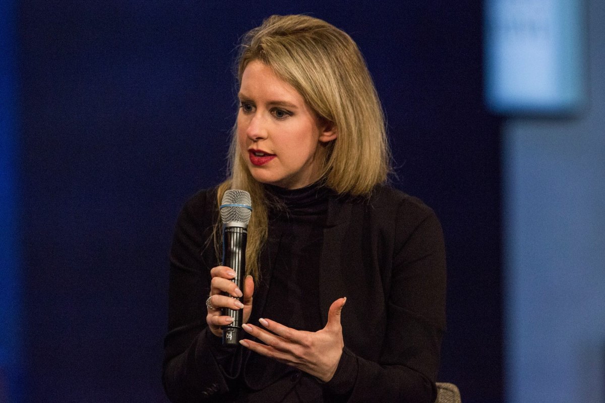 GettyImages-490567928 Free Elizabeth Holmes Protestors Proclaim Her Innocence At Screening of Her New Documentary