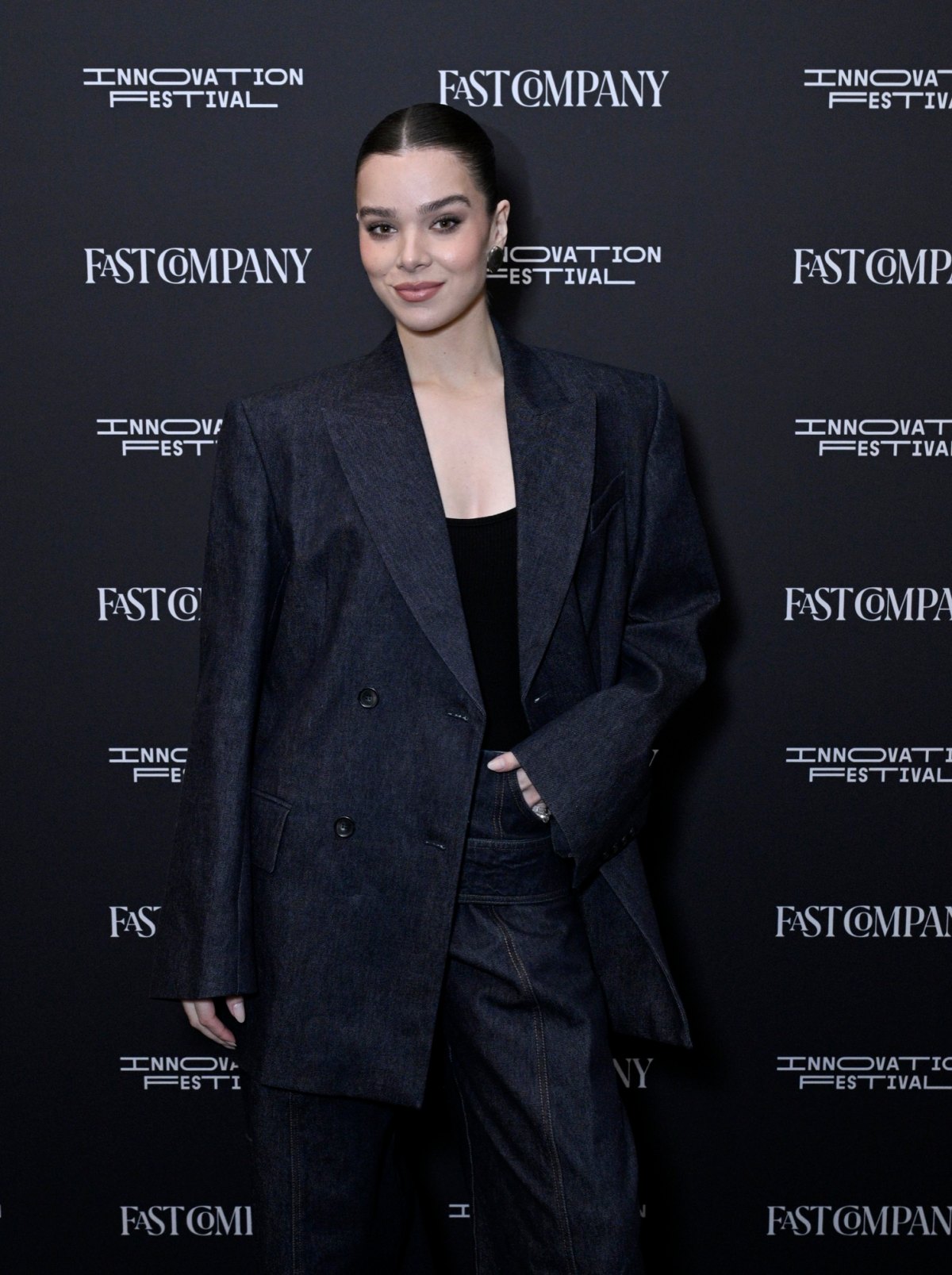 Hailee Steinfeld at Josh Allen Game