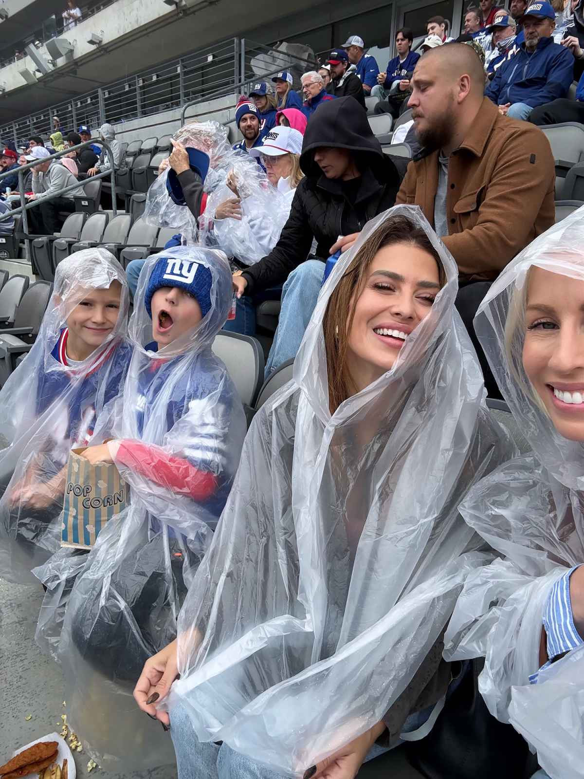 Hilaria Baldwin They Wear Rain Ponchos Just Like Us