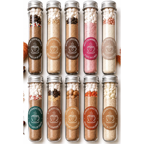 Hot Chocolate Tubes