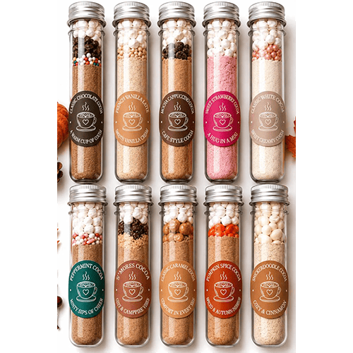 Hot Chocolate Tubes