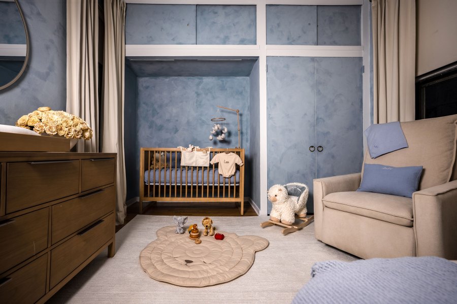 Inside In the City Star Yvonne Najor and Nick Barber Baby Nursery 2