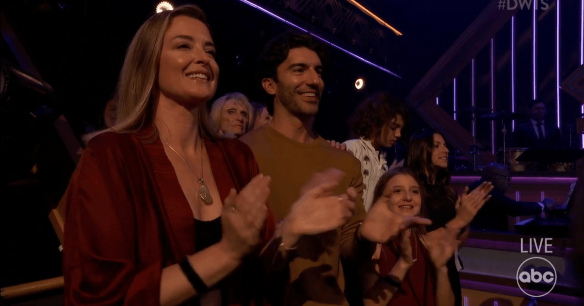 Justin Baldoni Makes Rare Appearance With Family at ‘Dancing With the Stars’ Super Bowl Night Justin Baldoni Makes Rare Appearance With Family at ‘Dancing With the Stars’ Super Bowl Night