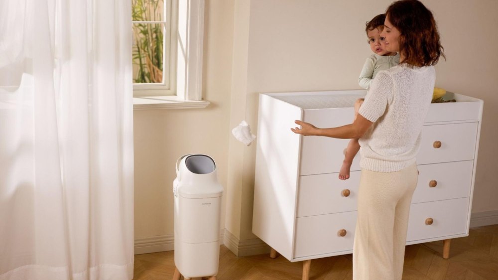 The Triple-Seal Odor Lock Diaper Pail