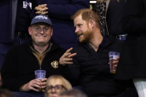 Prince Harry Makes Surprise Appearance at Rugby Match After U.K. Return