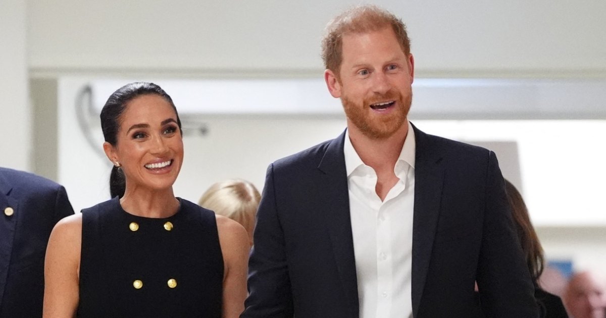 Prince Harry and Meghan Markle Get Cozy, Pack on the PDA in 1st Photos Together Since U.K. Move