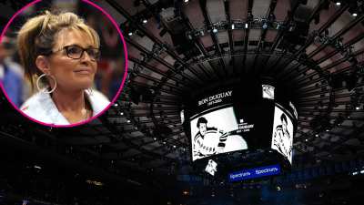 Promo Sarah Palin Gets Visibly Emotional as New York Rangers Pay Tribute to Her Late Boyfriend Ron Duguay