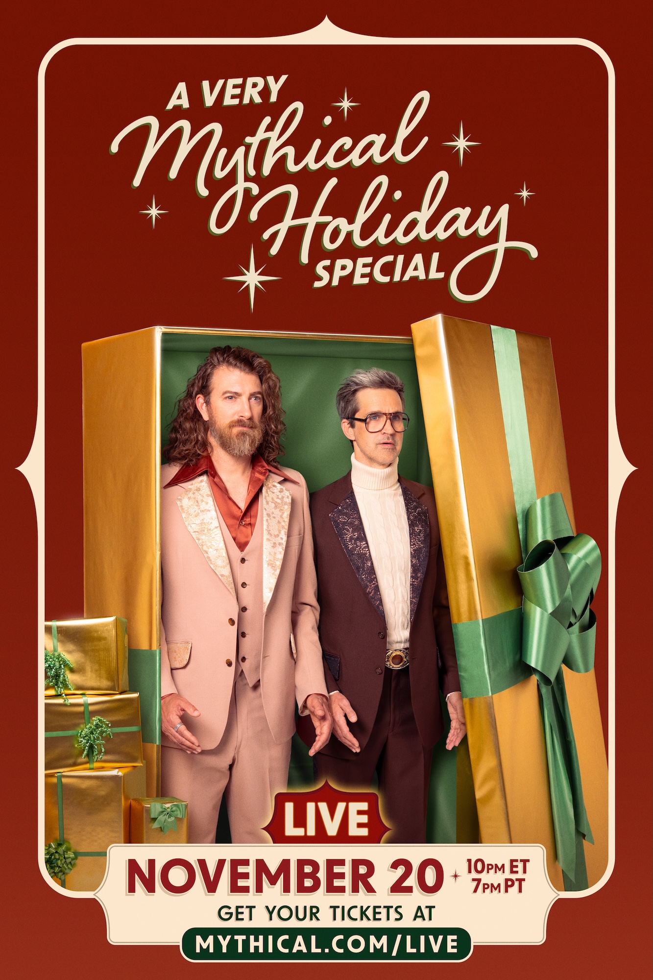 Rhett and Link Bring Mythical Touch to the Holiday Season With New Special
