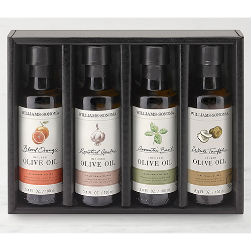 William Sonoma Infused Olive Oil Set