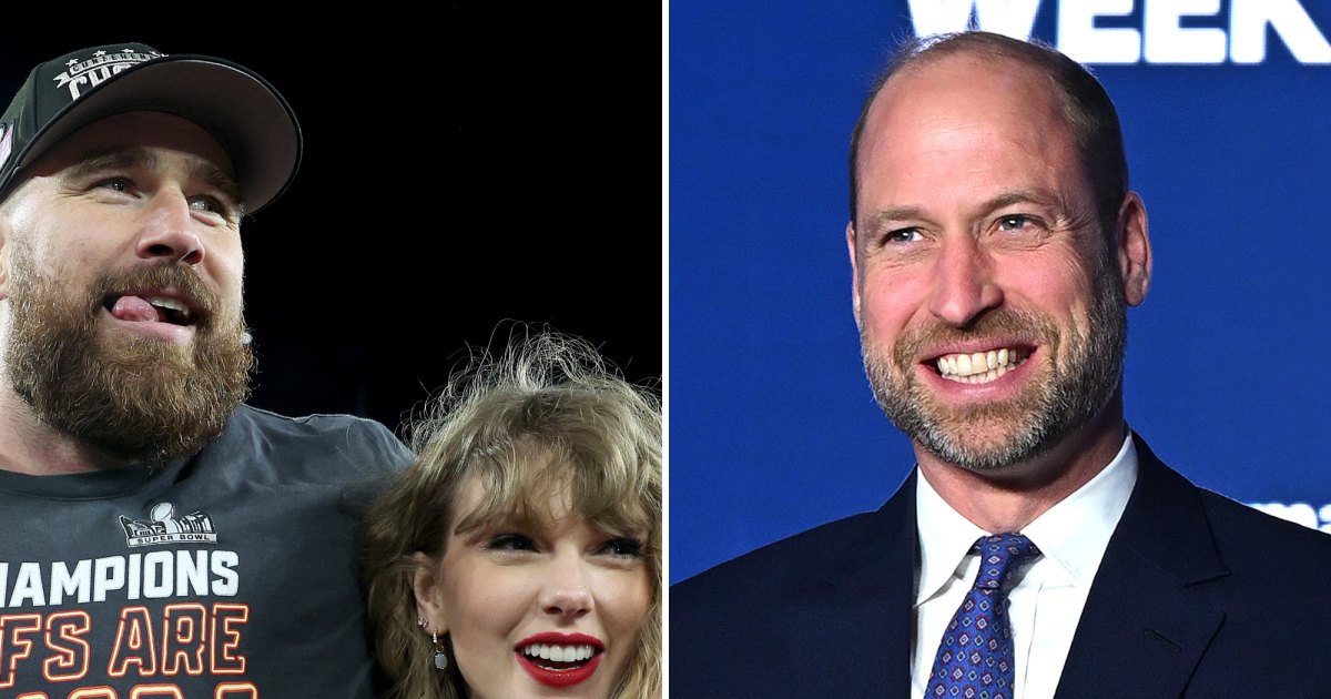 Travis Kelce Jokes Prince William Questioned Taylor Swift Romance Travis Kelce Jokes Prince William Questioned Taylor Swift Romance