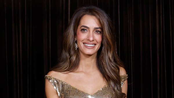LONDON, ENGLAND - OCTOBER 09: Amal Clooney attends The Clooney Foundation For Justice's The Albies 2026 at Natural History Museum on October 09, 2026 in London, England. (Photo by Taylor Hill/Getty Images)