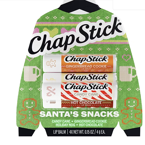 Chapstick Holiday Lip Balms