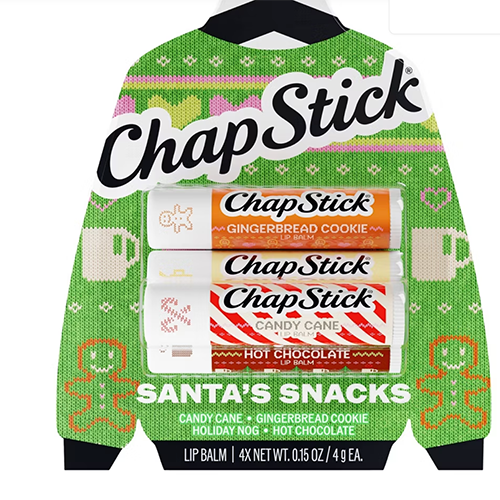 Chapstick Holiday Lip Balms