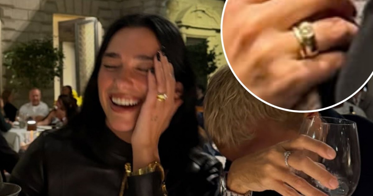 Dua Lipa Gives a Glimpse of Her Shiny Gold Wedding Band From Husband Callum Turner Dua Lipa Gives a Glimpse of Her Shiny Gold Wedding Band From Husband Callum Turner