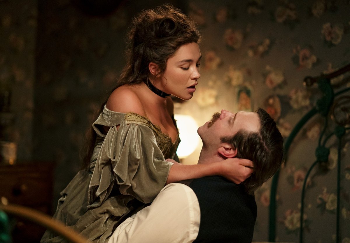 Florence Pugh and Mike Faist in East of Eden