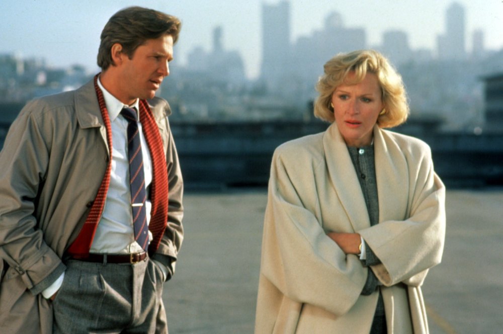Jeff Bridges and Glenn Close in Jagged Edge