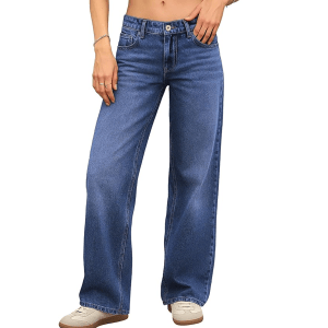 Elleven Straight Leg Baggy Jeans 