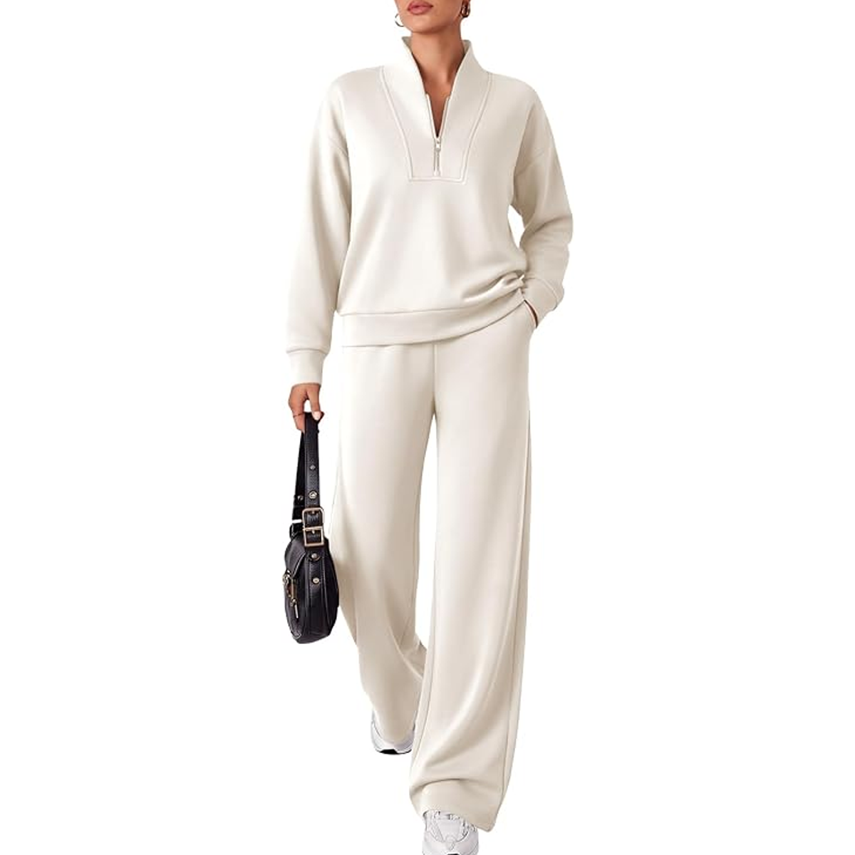 EFAN Womens Sweatsuits 2 Piece Lounge Sweat Sets Modal Blend Tracksuits