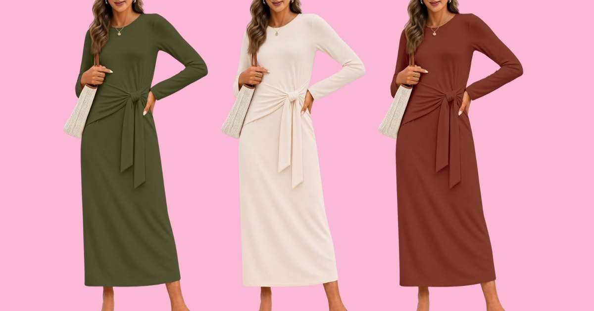 Amazon Shoppers Adore This One-and-Done Dress That Has 1 Clever Detail to Make You Look Slimmer Amazon Shoppers Adore This One-and-Done Dress That Has 1 Clever Detail to Make You Look Slimmer