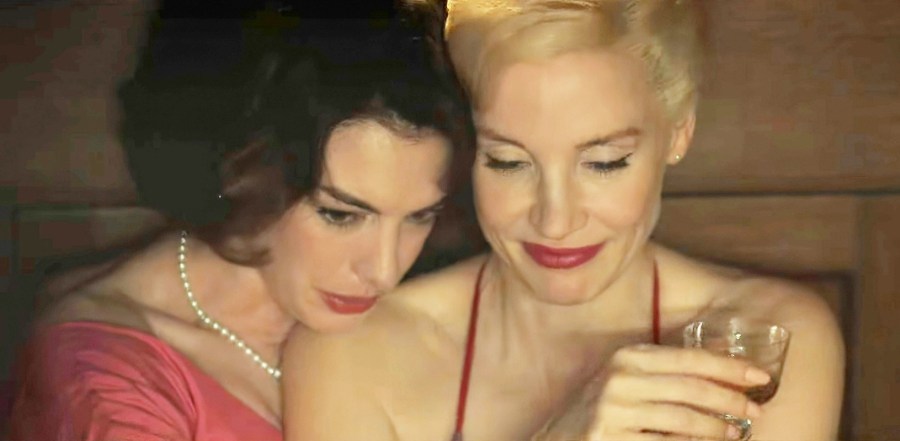 Anne Hathaway and Jessica Chastain in Mothers' Instinct