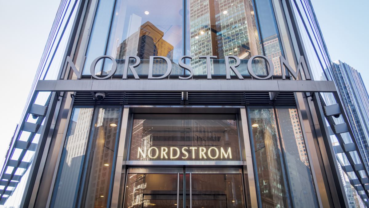 MANHATTAN, NEW YORK, UNITED STATES - 2025/09/08: Sign at the entrance to a Nordstrom store in Manhattan. (Photo by Erik McGregor/LightRocket via Getty Images)