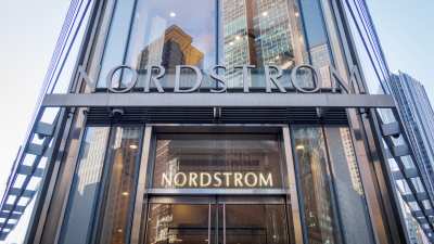 MANHATTAN, NEW YORK, UNITED STATES - 2025/09/08: Sign at the entrance to a Nordstrom store in Manhattan. (Photo by Erik McGregor/LightRocket via Getty Images)