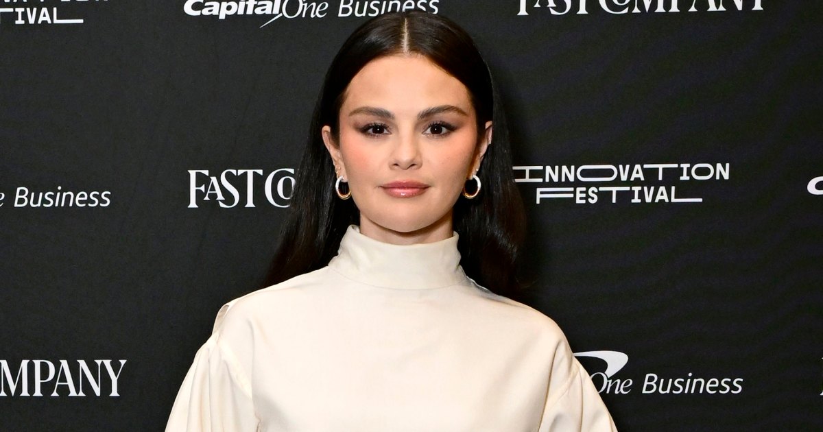Selena Gomez’s Loose, Cream-Colored Sweater Is the Soft Fall Layer That We’re Copying for $30