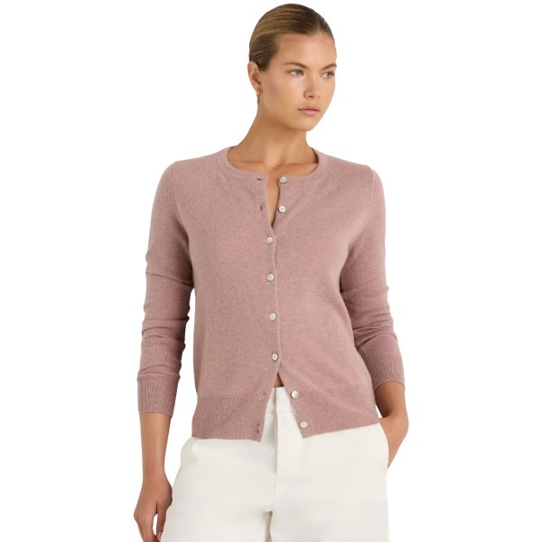 Quince Mongolian Cashmere Cardigan Sweater