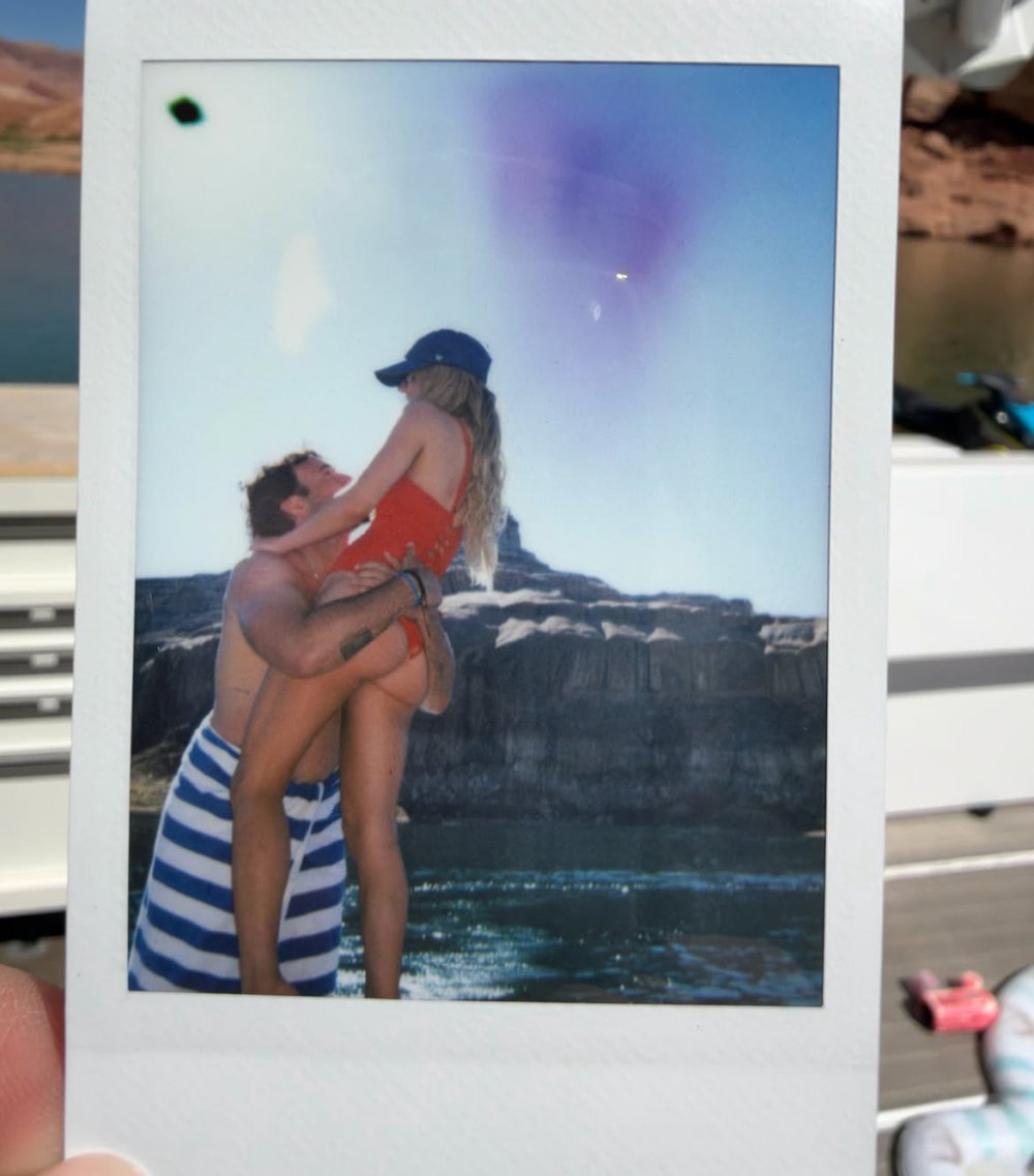 Sydney Sweeney Rocks Red Swimsuit With BF Scooter Braun