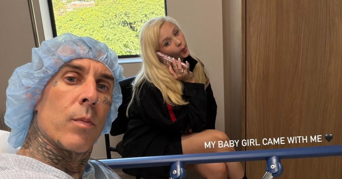Travis Barker Reveals Reason for Surgery After Hospital Pic Travis Barker Reveals Reason for Surgery After Hospital Pic